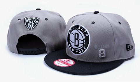 Brooklyn Nets NBA Snapback Hat YS117